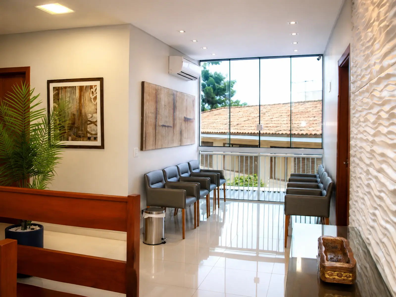 Sala de atendimento do consultório